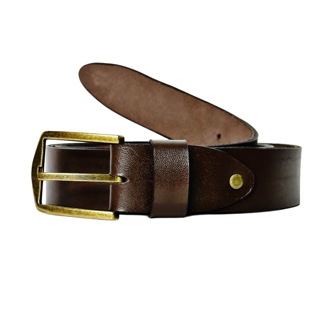 Brown Leather Belt