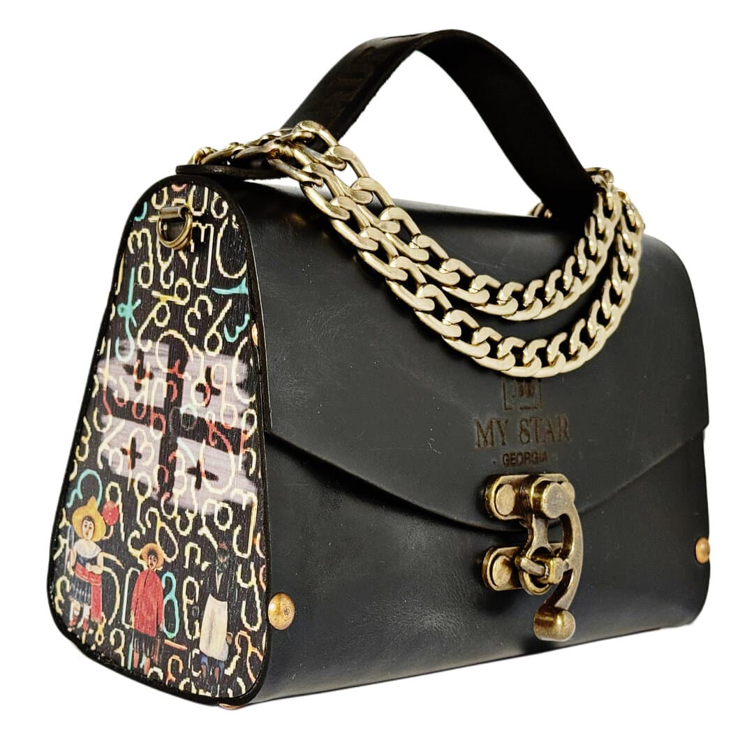 "Georgia" Bag, Black