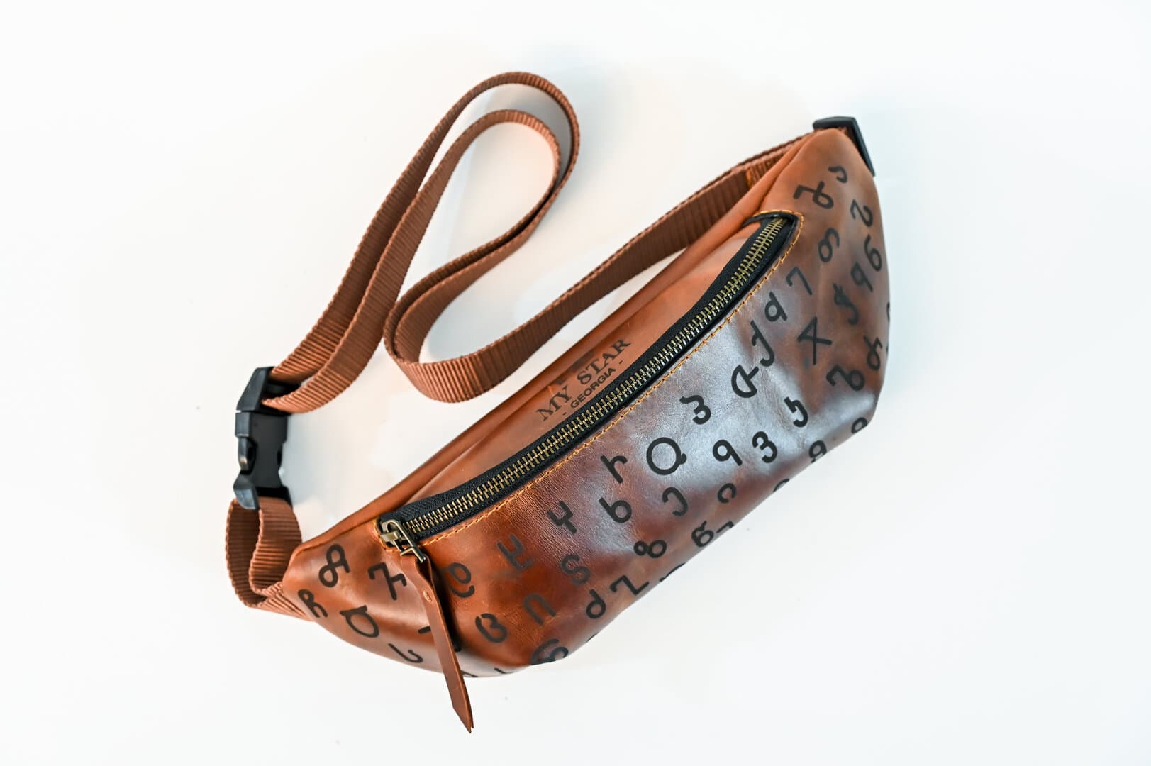 Waist Bag with Alphabet