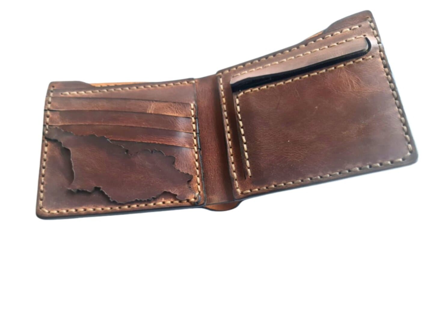 Men's Wallet with Map